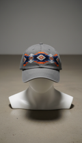Steel Grey embroidered cap